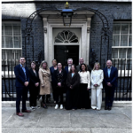 Our Future visiting 10 Downing Street with local leaders from Grimsby